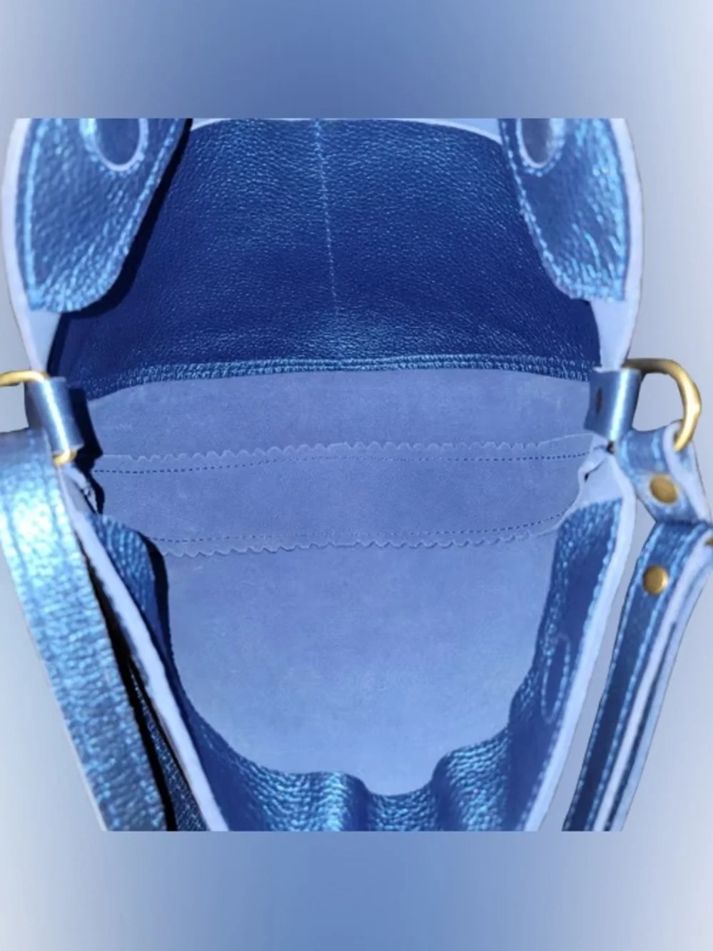 Koala large bag in comet blue NWT - Picture 4 of 4